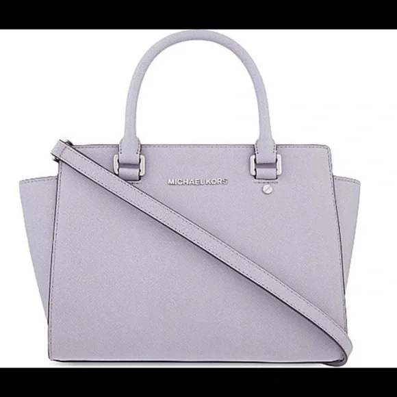 Michael Kors • Lilac Selma Saffiano Leather Spring / Summer Satchel